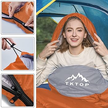 Amazon.co.jp: 【Amazon限定ブランド】TKTOP 寝袋 シュラフ封筒